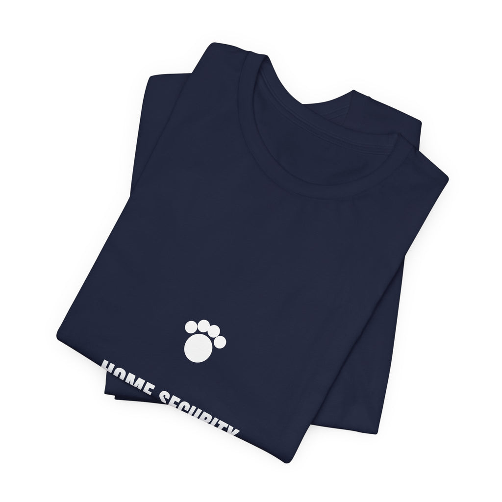 Home Security Powered By Kisses Shirt - Funny Dog Tee, Premium Bella Canvas