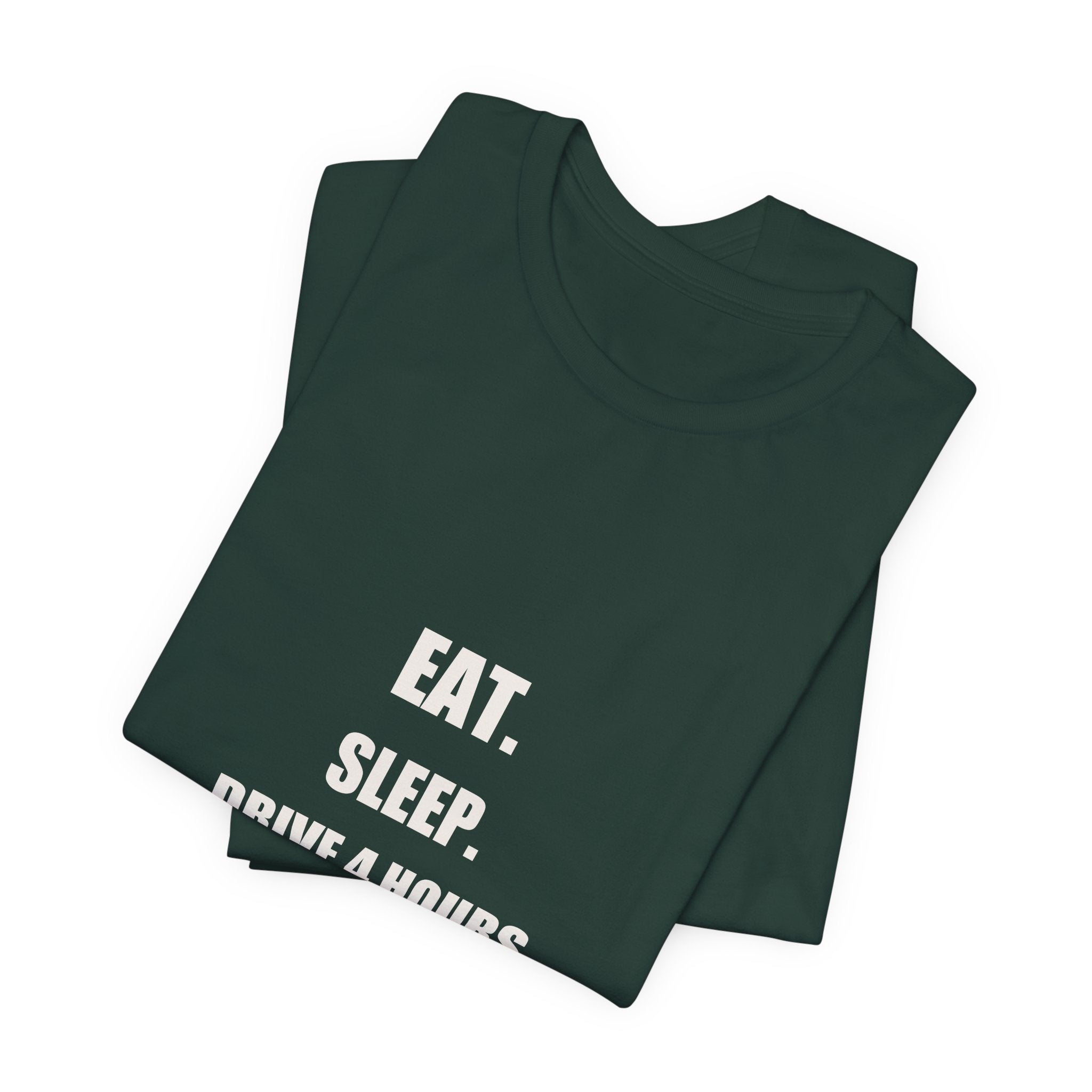 Travel Baseball Mom Shirt - Eat Sleep Drive 4 Hours To A Tournament Repeat, Funny Baseball Mom Gift, Premium Tee