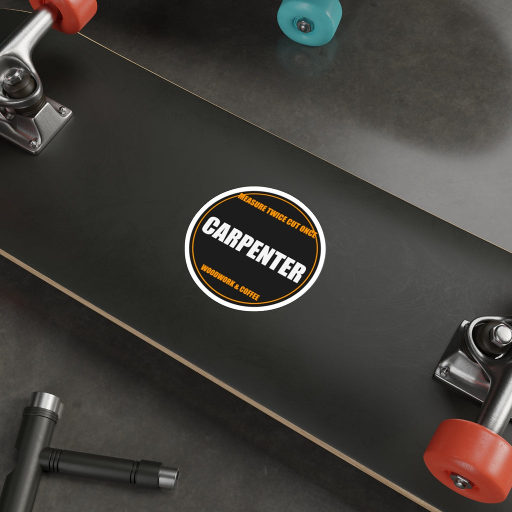 Carpenter Die-Cut Vinyl Sticker - view 13