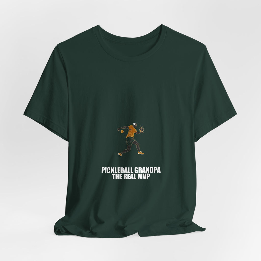 Pickleball Grandpa The Real MVP Shirt - Dad Gift, Fathers Day, Tee, T-Shirt