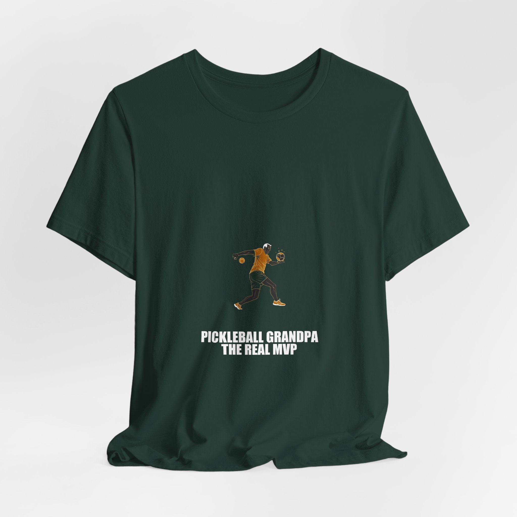 Pickleball Grandpa The Real MVP Shirt - Dad Gift, Fathers Day, Tee, T-Shirt