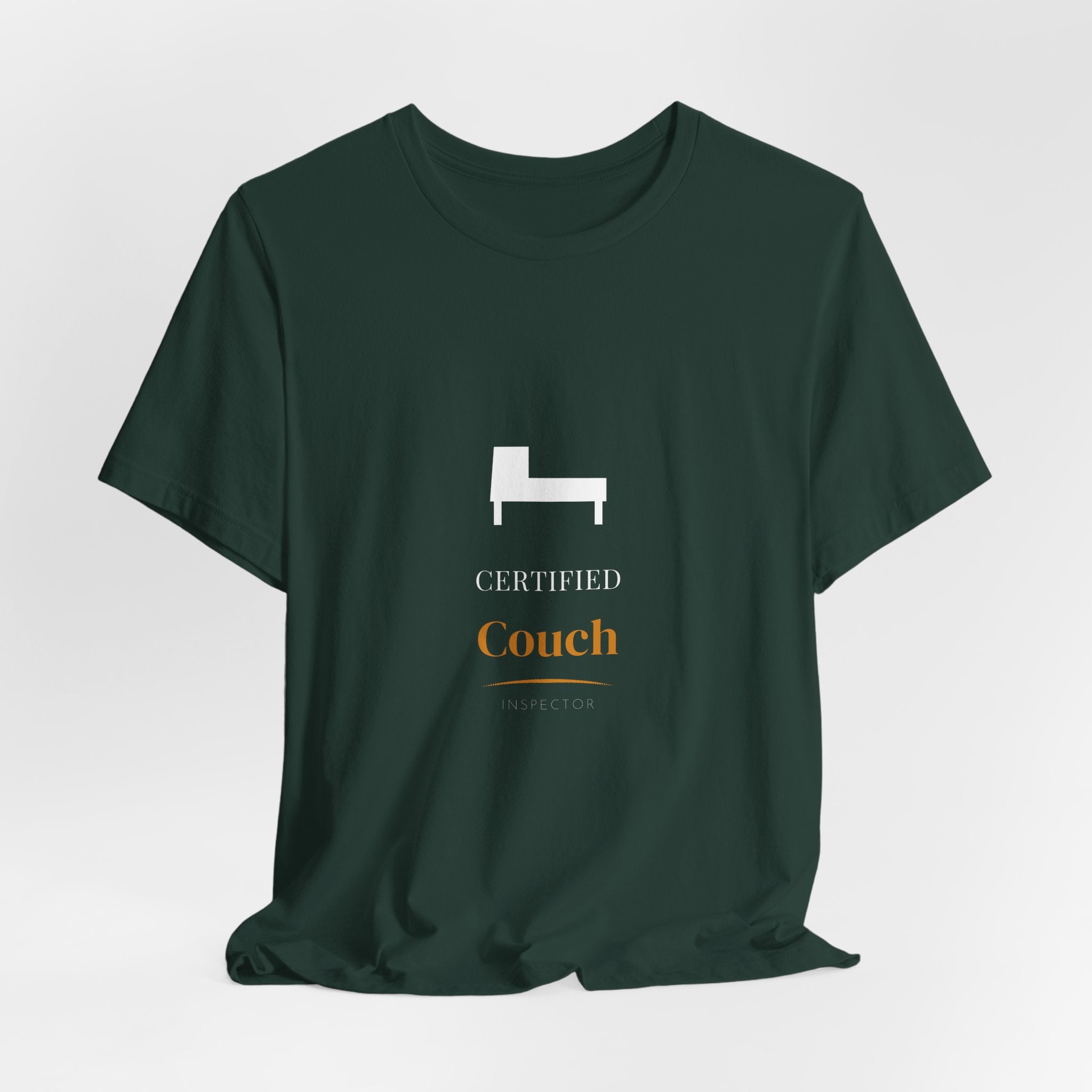 Couch Inspector Shirt - Farmhouse Serif Edition, Premium Bella Canvas