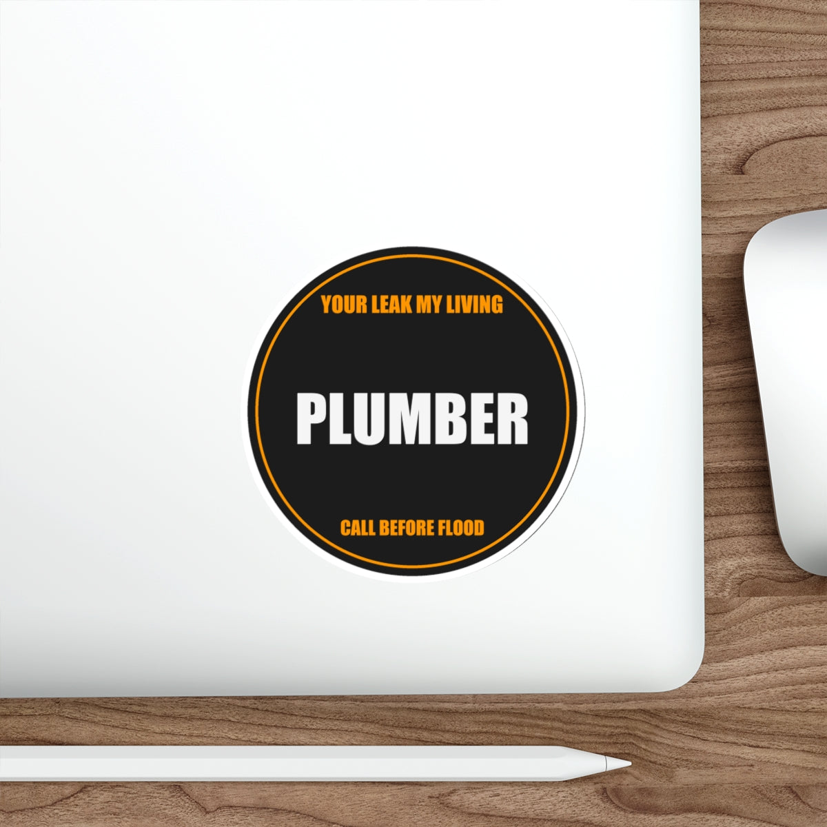 Plumber Die-Cut Vinyl Sticker - view 15