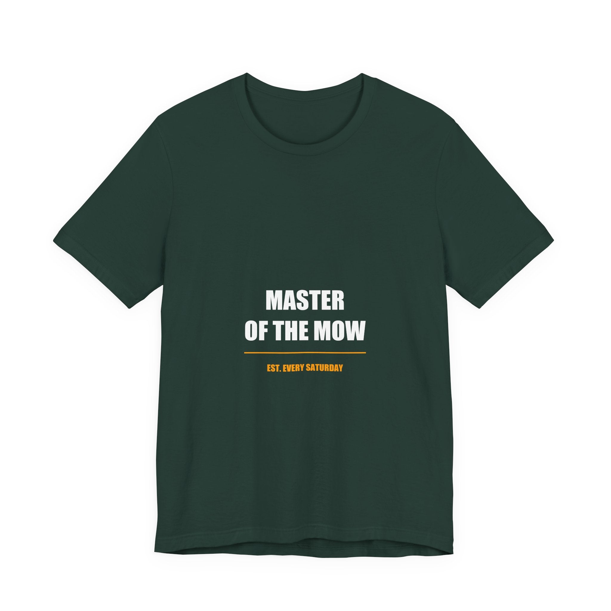 Master of the Mow Shirt - Funny Lawn Mowing Dad Tee, Father's Day Gift, Premium Bella Canvas