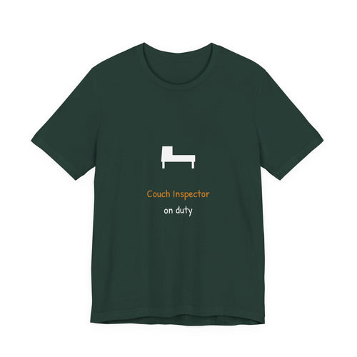 Couch Inspector Shirt - Hand-Lettered Edition, Premium Bella Canvas