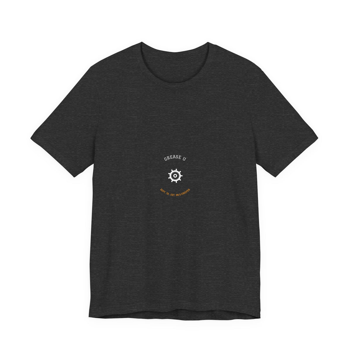 Grease U Dept 76 Mechanic Shirt - Varsity Collegiate Mechanic Tee, Funny Mechanic Gift, Premium Bella Canvas