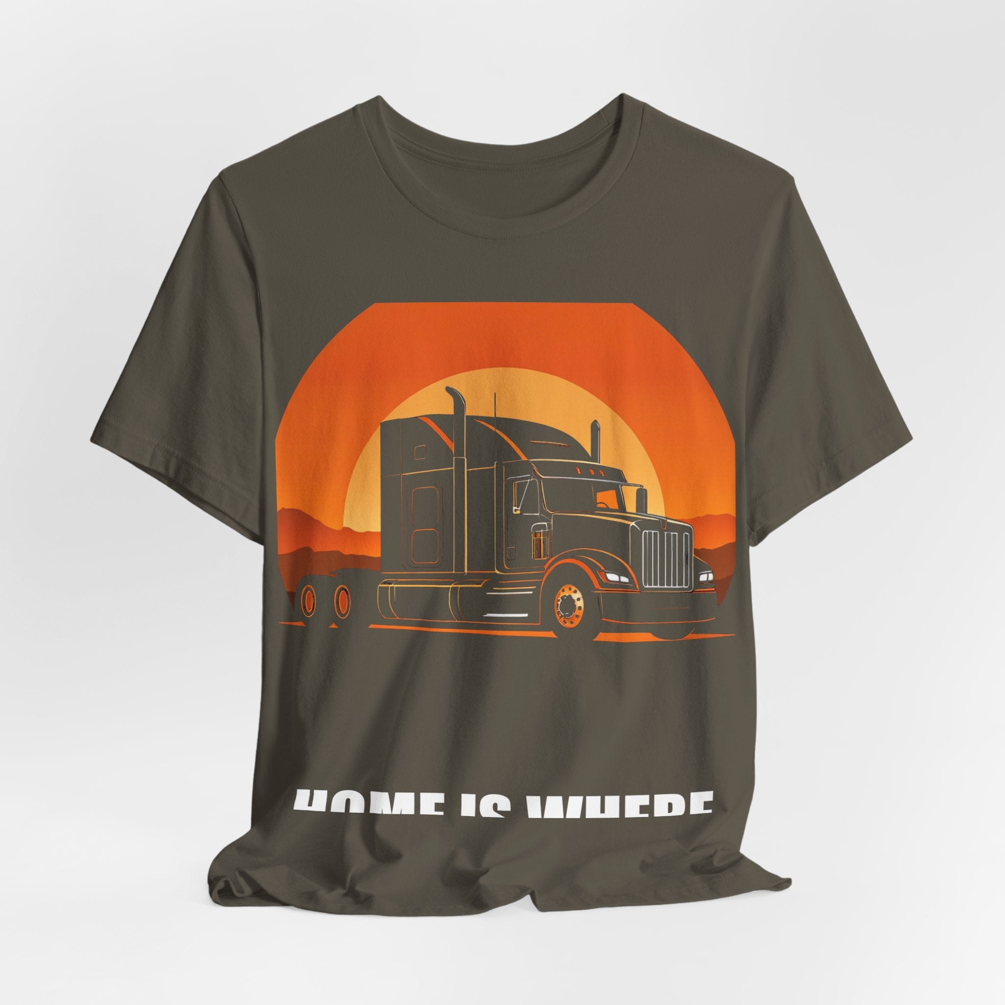 Home Is Where The Rig Parks Trucker Shirt - view 19