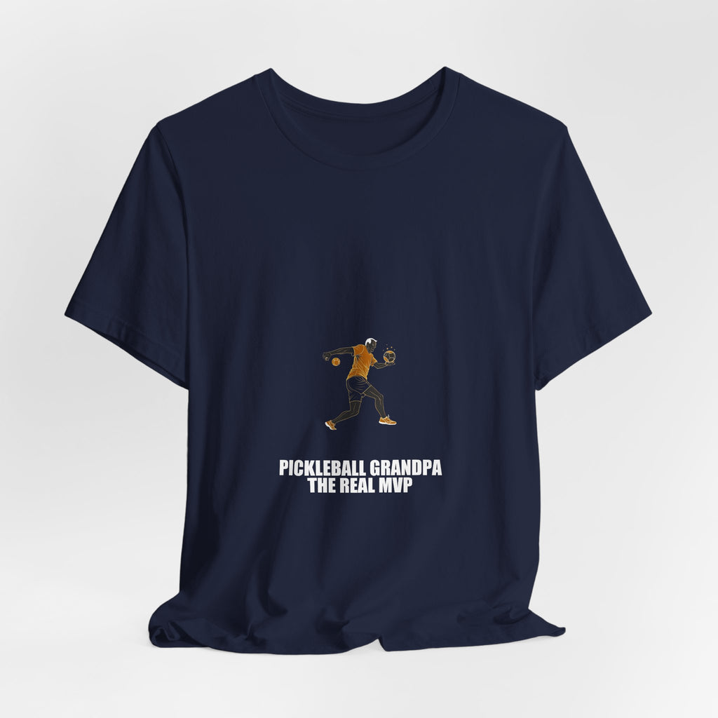 Pickleball Grandpa The Real MVP Shirt - Dad Gift, Fathers Day, Tee, T-Shirt