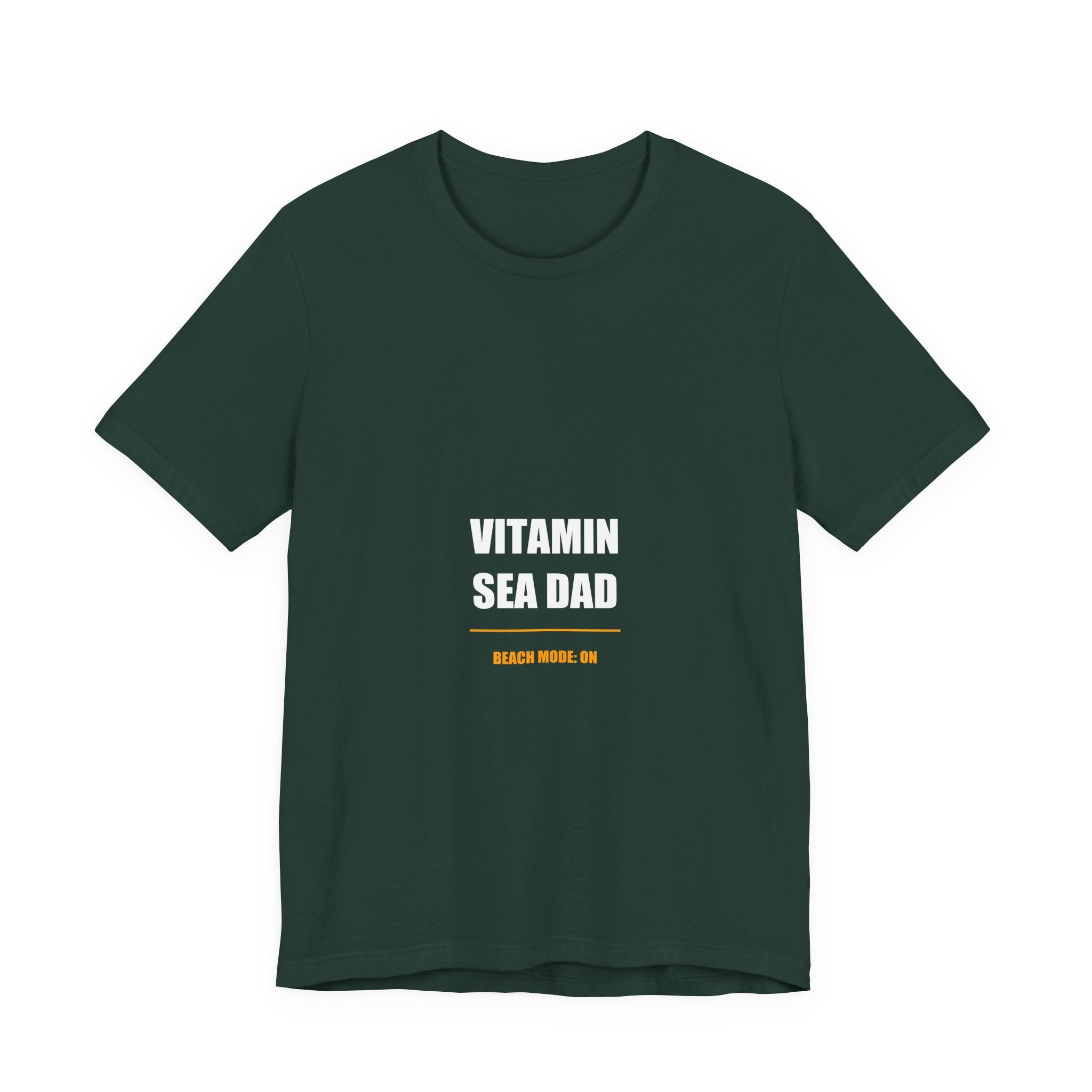 Vitamin Sea Dad Shirt - Funny Beach Dad Tee, Summer Vacation Gift, Premium Bella Canvas