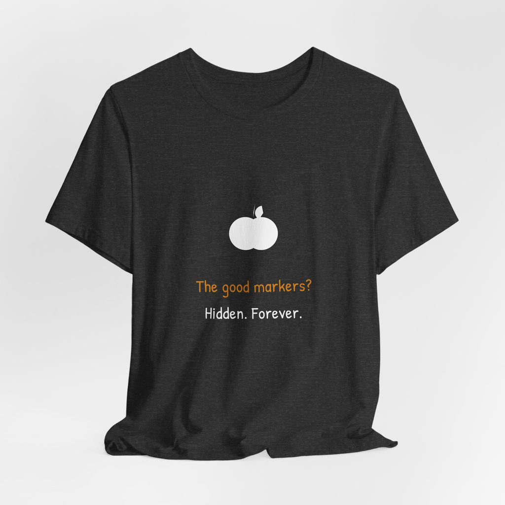 The Good Markers Hidden Shirt - Hand-Lettered Edition, Premium Bella Canvas