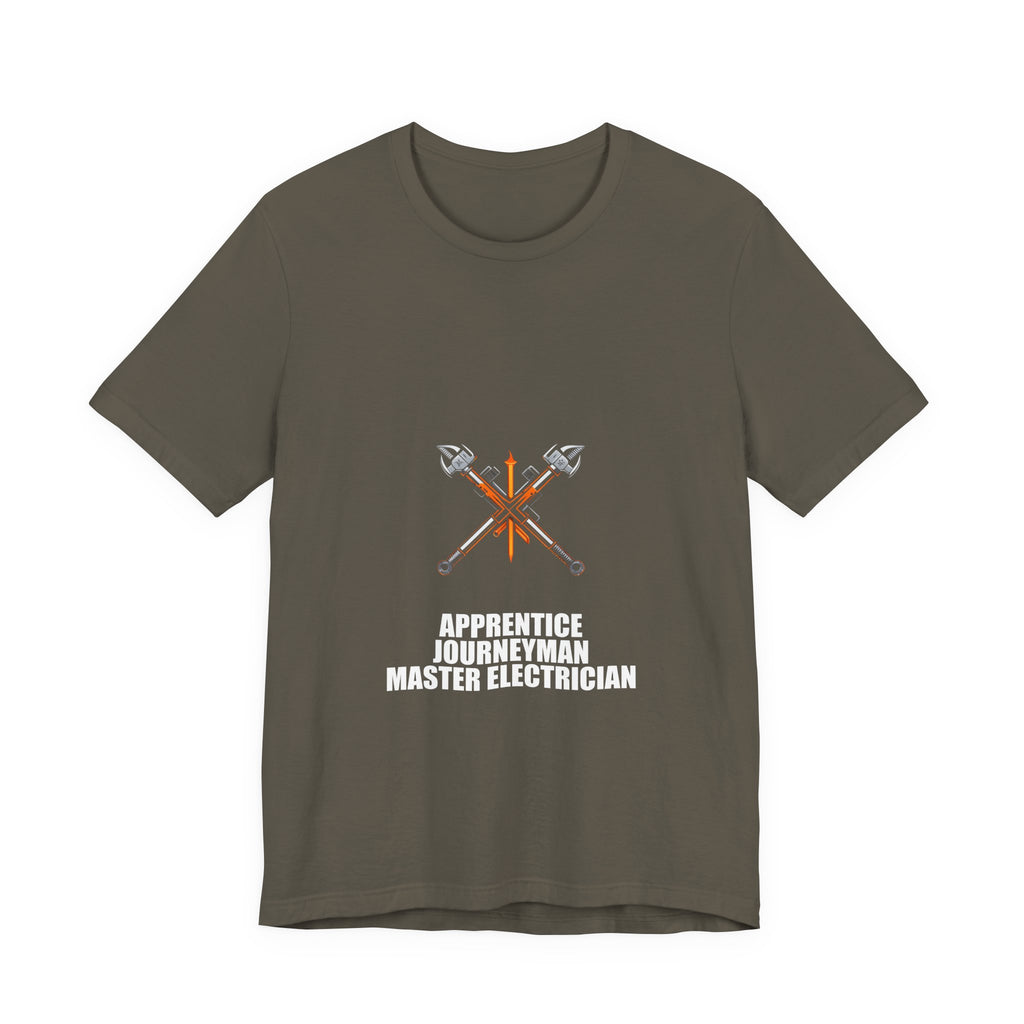 Apprentice Journeyman Master Electrician Shirt - view 3