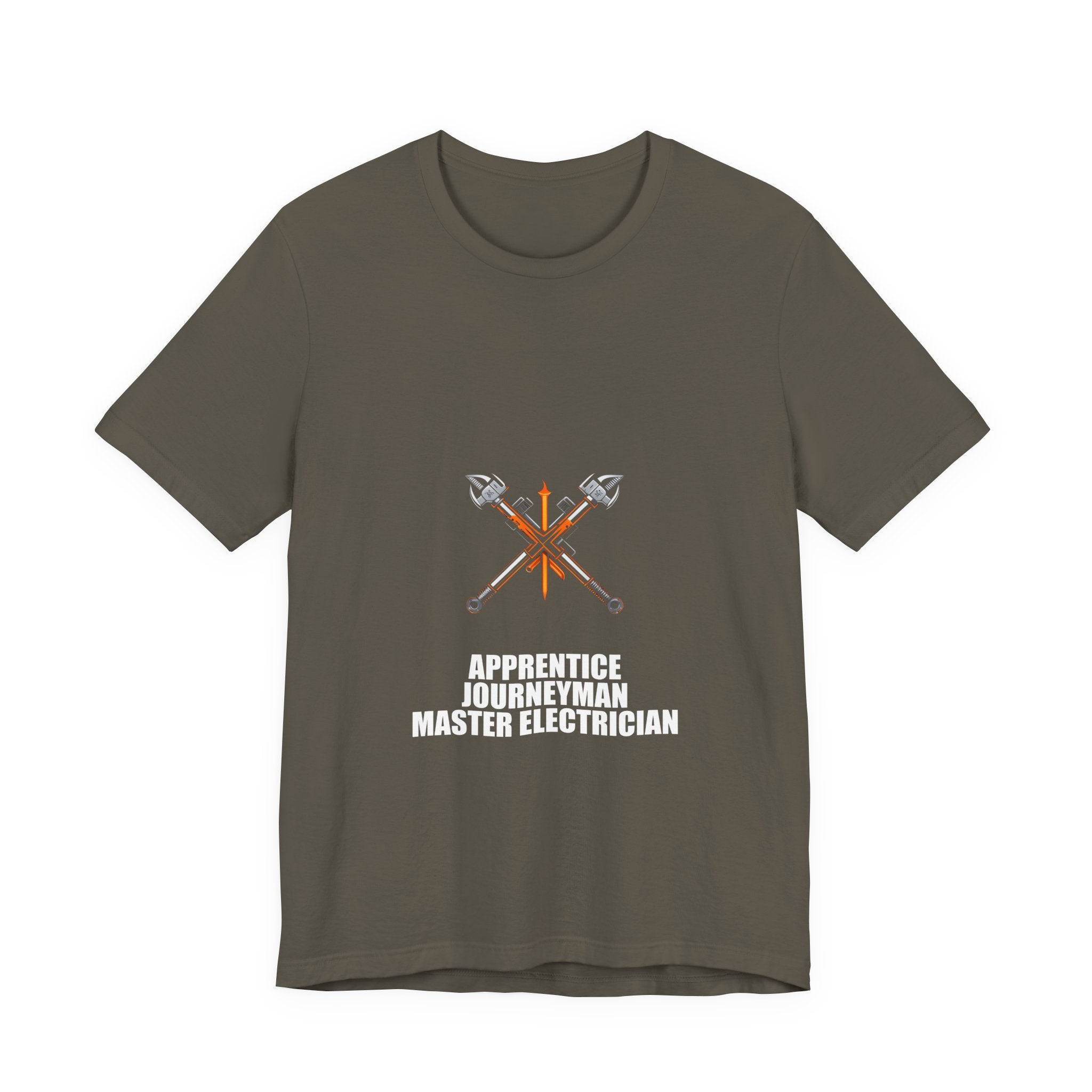 Apprentice Journeyman Master Electrician Shirt - view 3