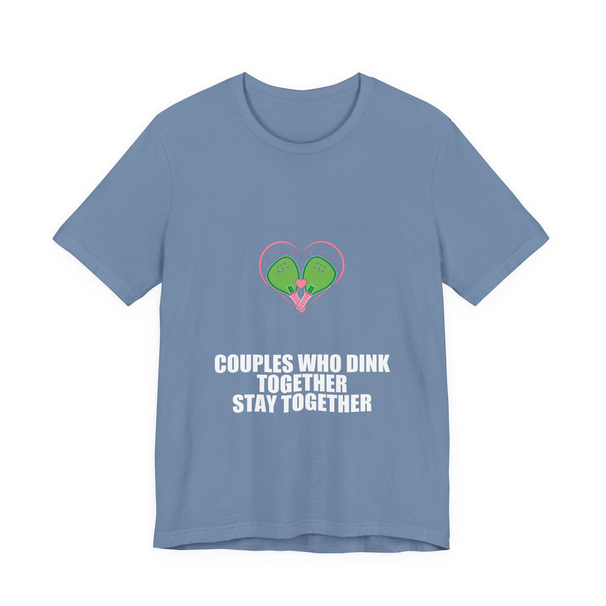 Couples Who Dink Together Stay Together Shirt - Pickleball Player, Pickleball Gift, Tee, T-Shirt