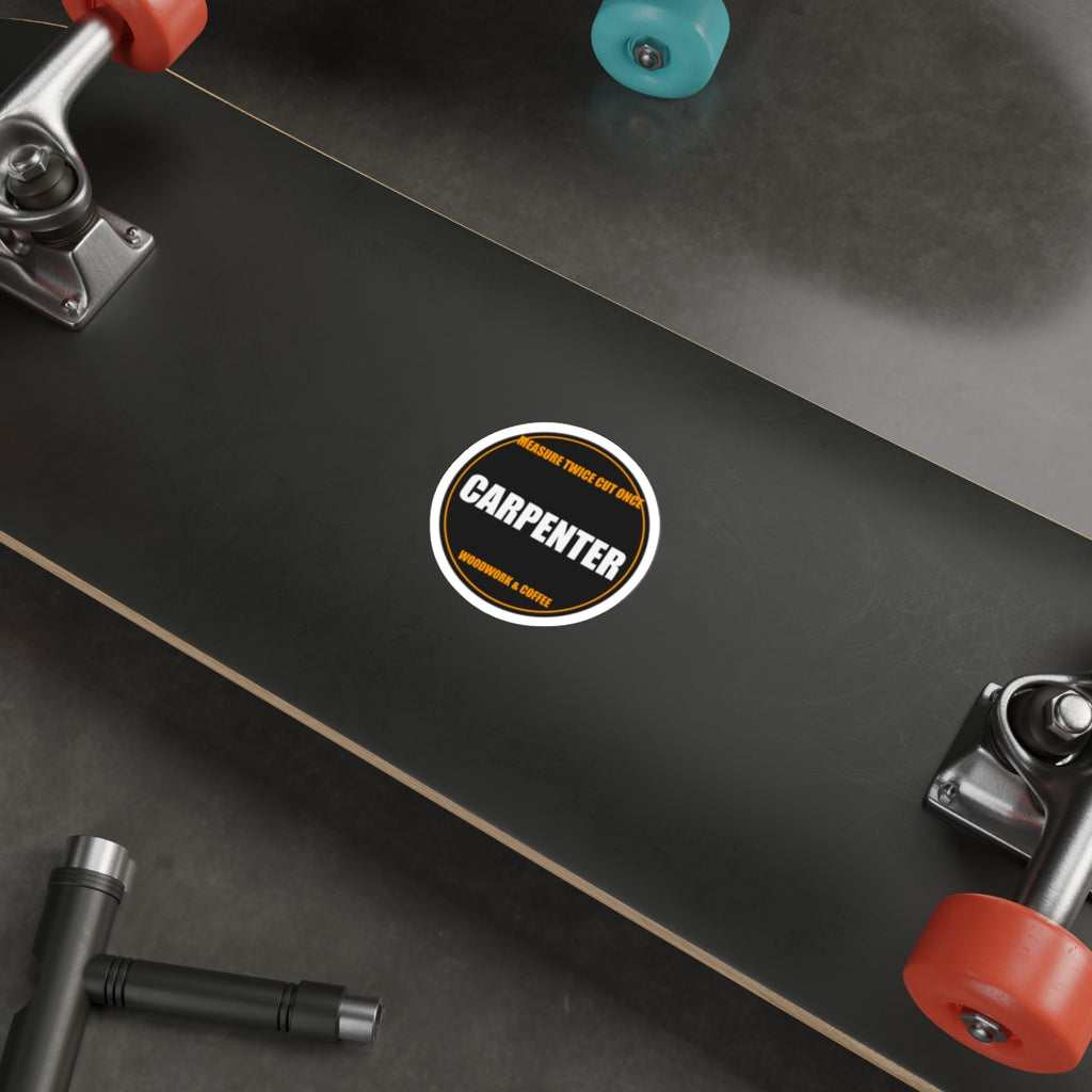 Carpenter Die-Cut Vinyl Sticker - view 10