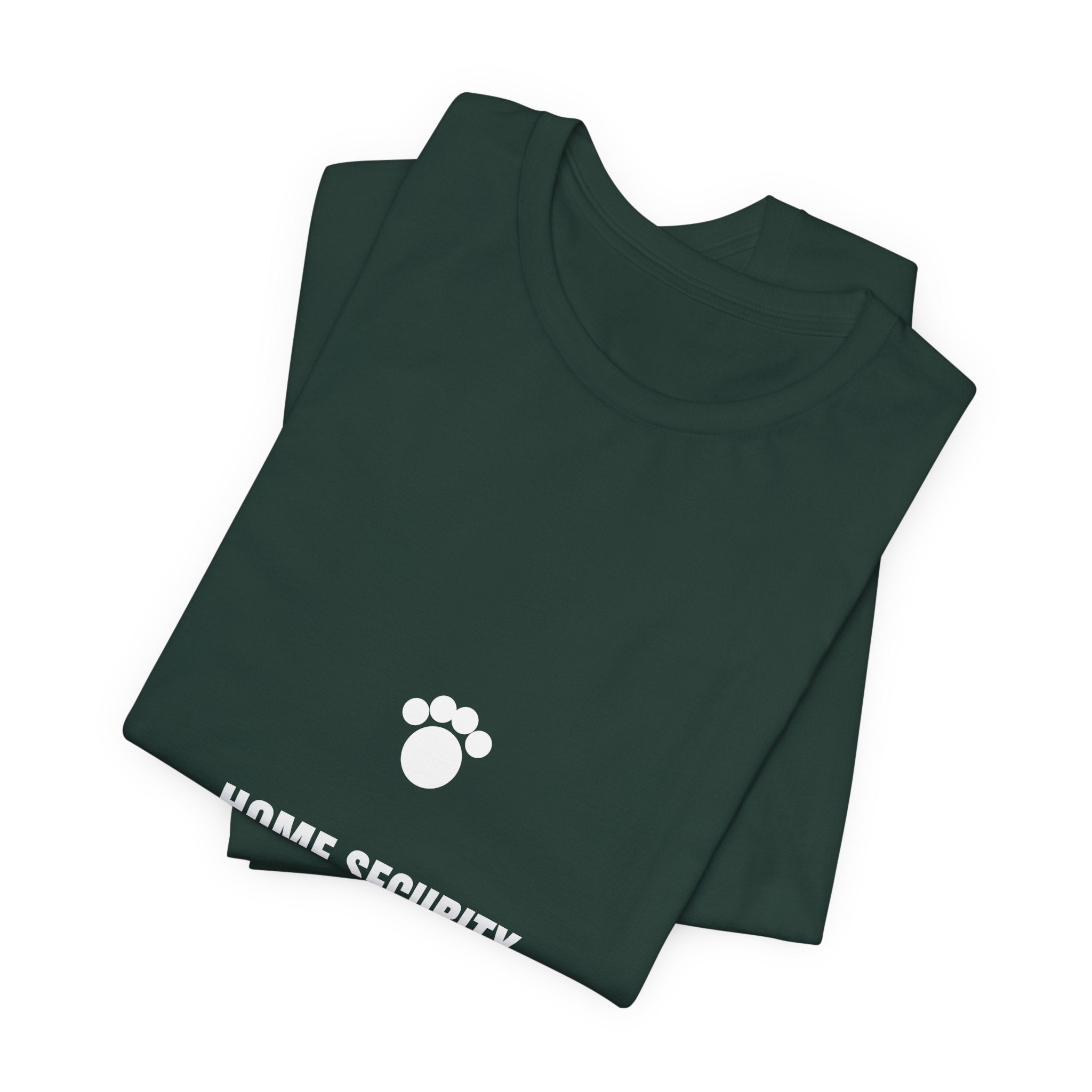 Home Security Powered By Kisses Shirt - Funny Dog Tee, Premium Bella Canvas