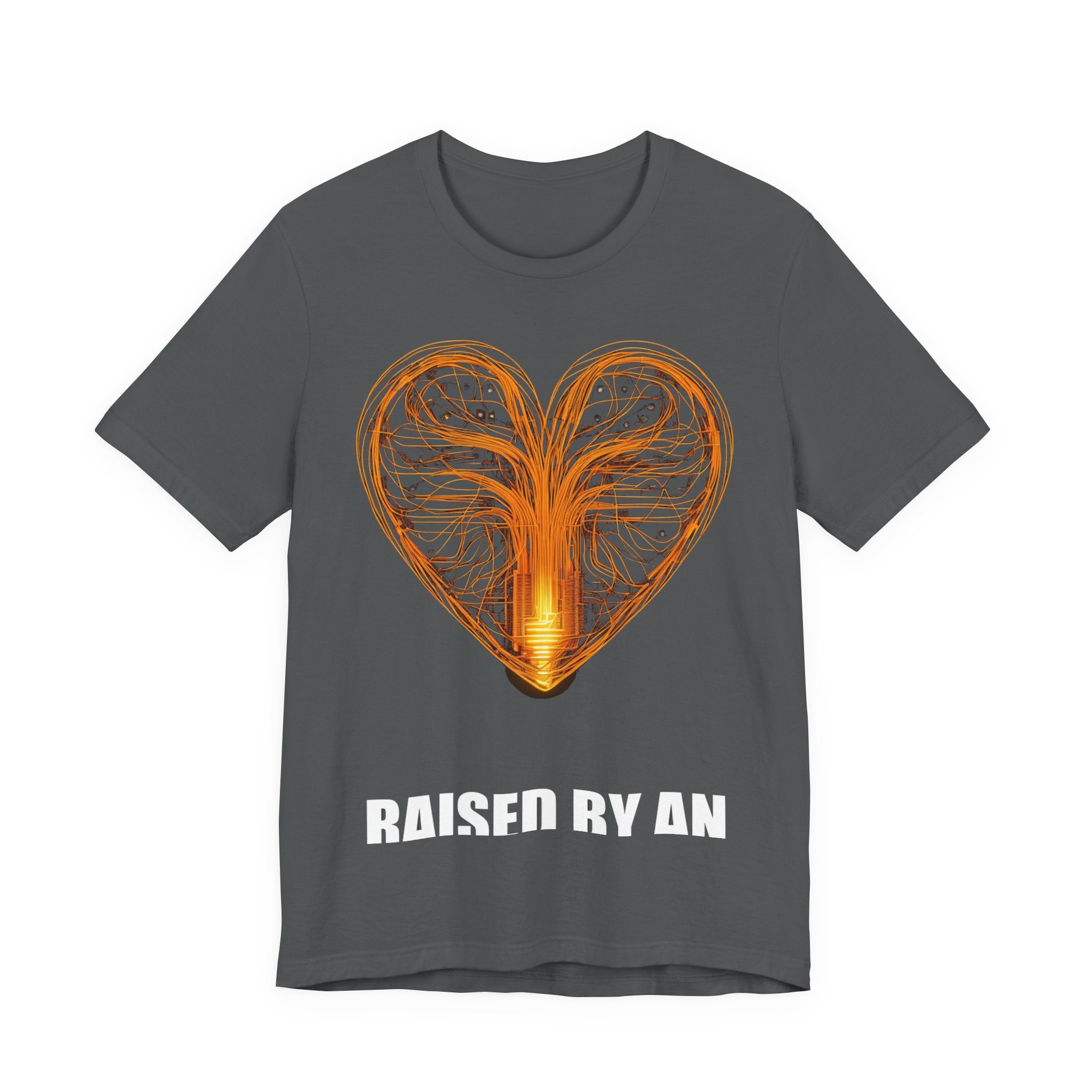 Raised By An Electrician T-Shirt - view 6