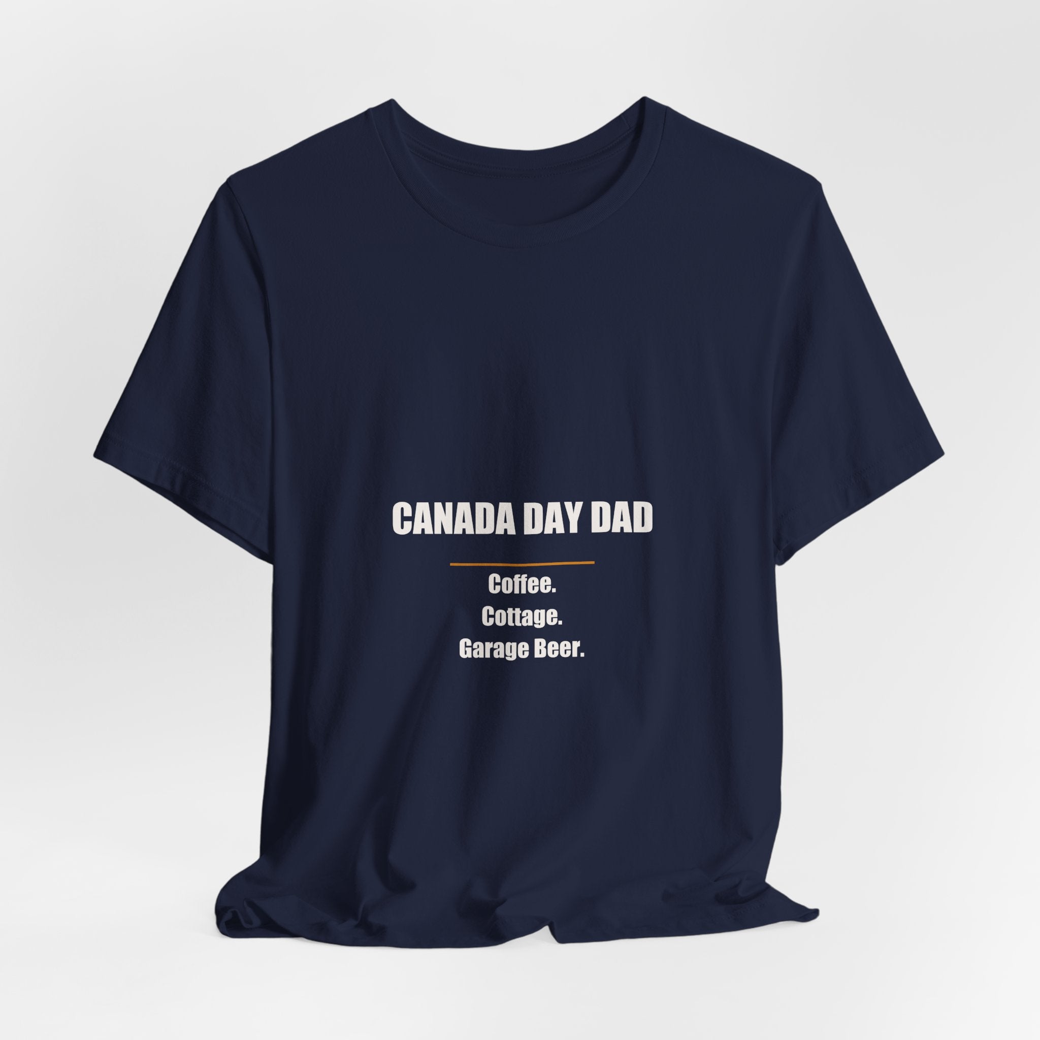 Canada Day Dad Shirt - Coffee Cottage Garage Beer, Funny Canadian Dad Gift, July 1 Dad Tee, Premium Bella Canvas