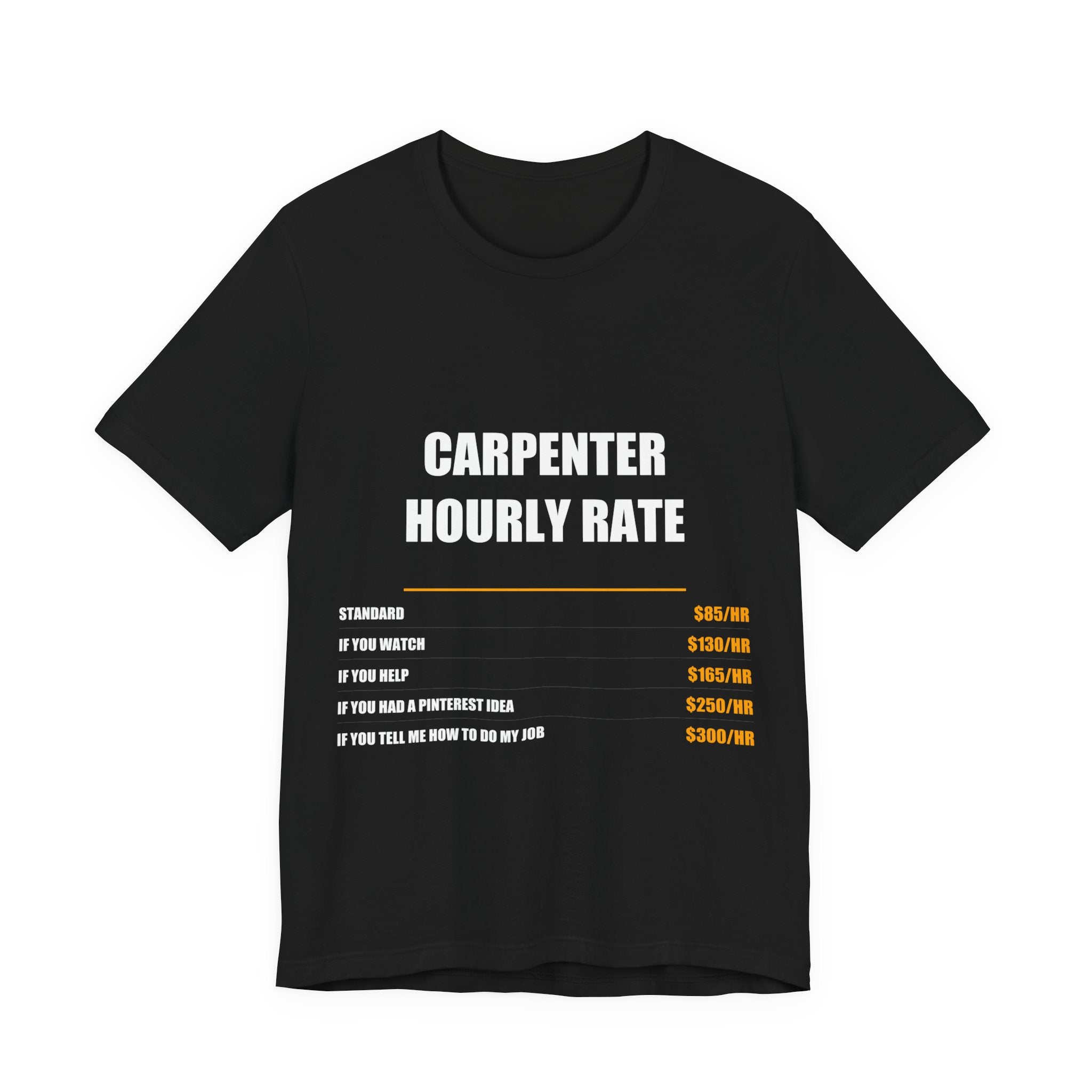 Carpenter Hourly Rate Shirt Shirt from Kindling & Hammer