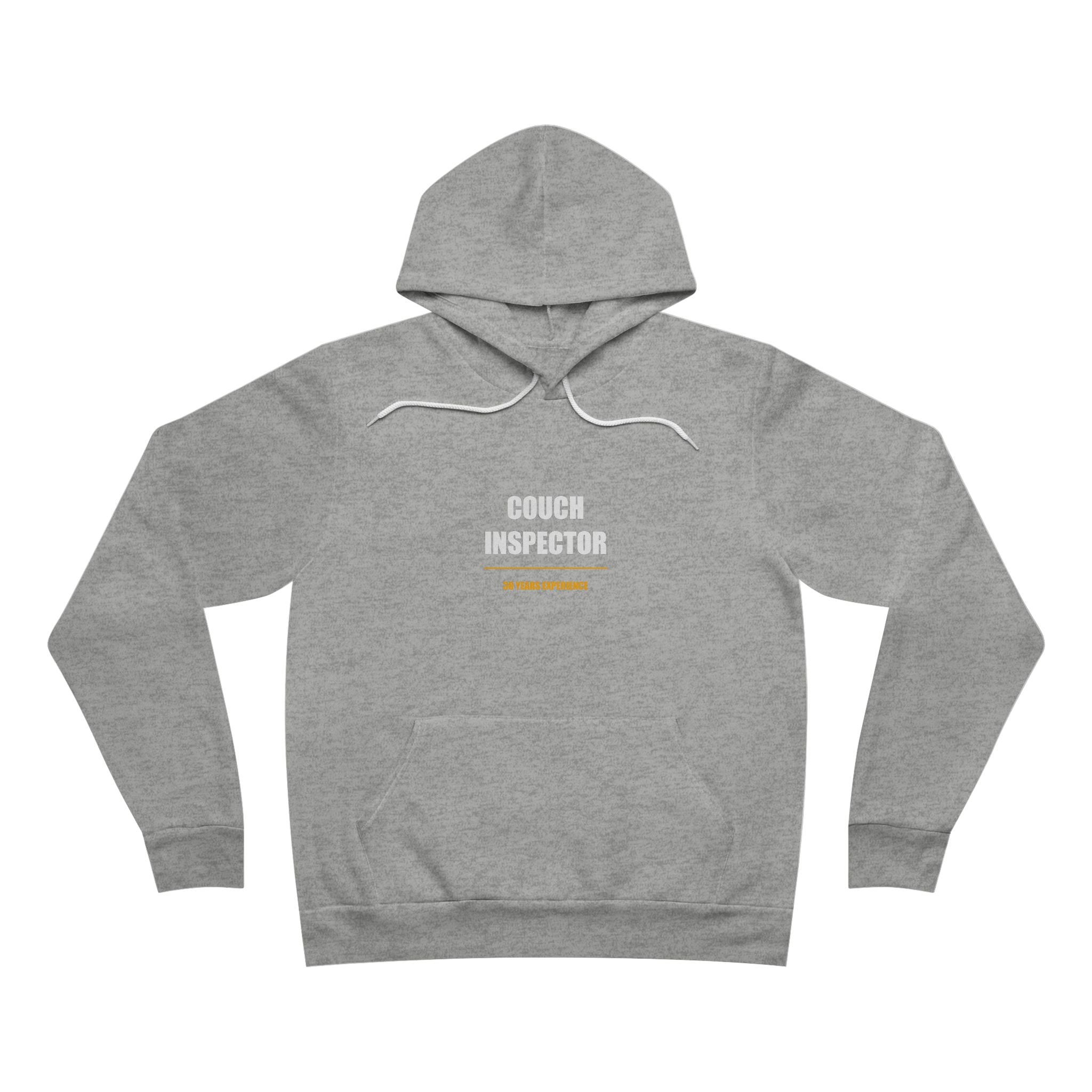 Couch Inspector Hoodie - Funny Dad Gift, Father's Day Hoodie, Lazy Dad Humor, Premium Bella Canvas