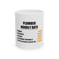 Plumber Hourly Rate Mug from Kindling & Hammer