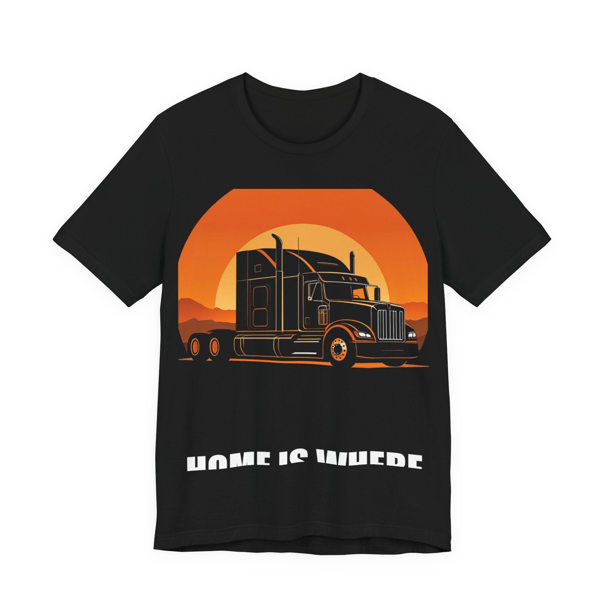 Home Is Where The Rig Parks Trucker Shirt from Kindling & Hammer