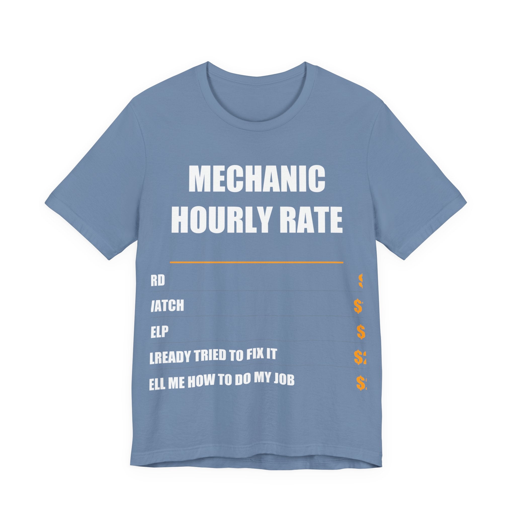 Mechanic Hourly Rate Shirt - view 5