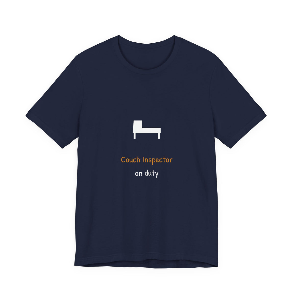 Couch Inspector Shirt - Hand-Lettered Edition, Premium Bella Canvas