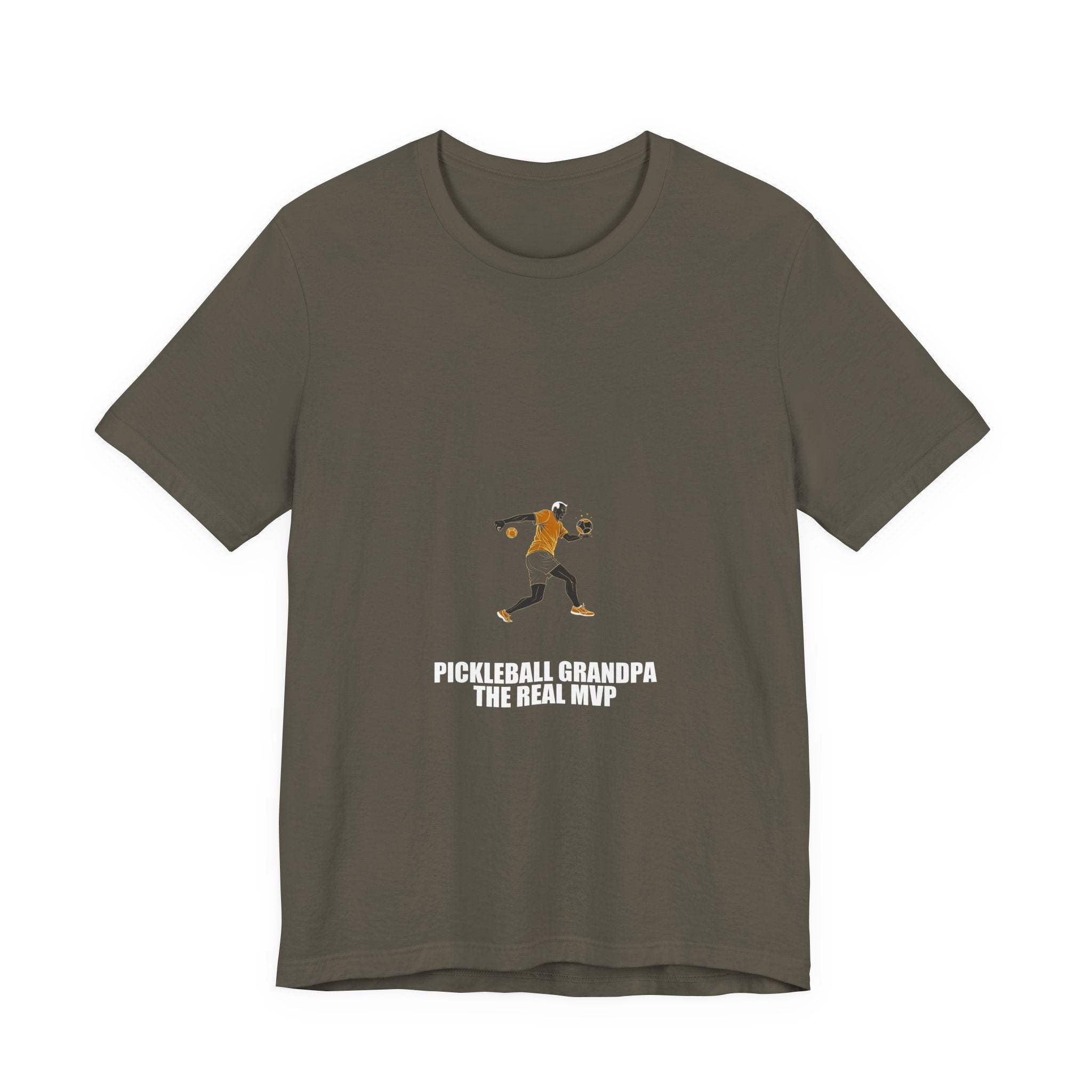 Pickleball Grandpa The Real MVP Shirt - Dad Gift, Fathers Day, Tee, T-Shirt