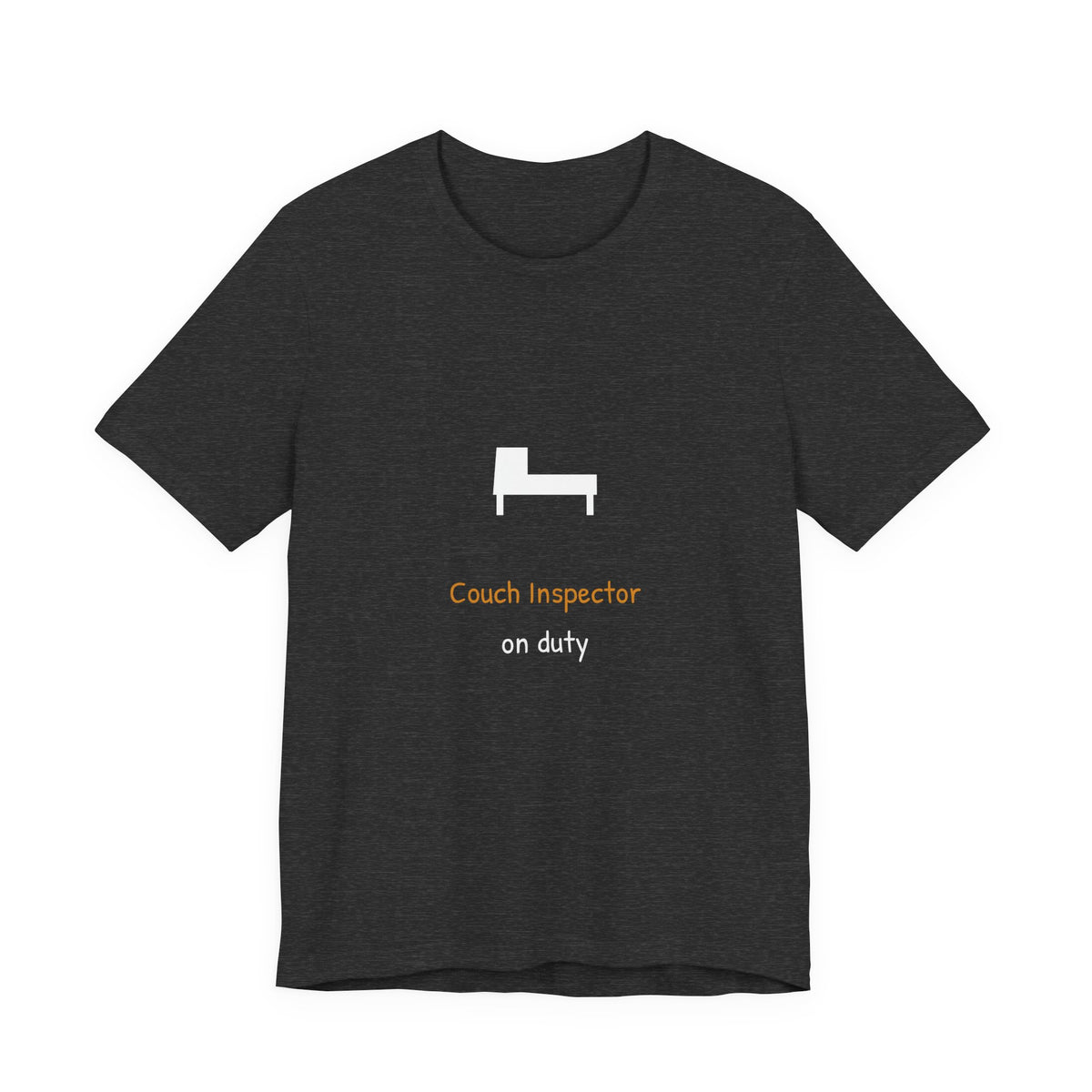 Couch Inspector Shirt - Hand-Lettered Edition, Premium Bella Canvas