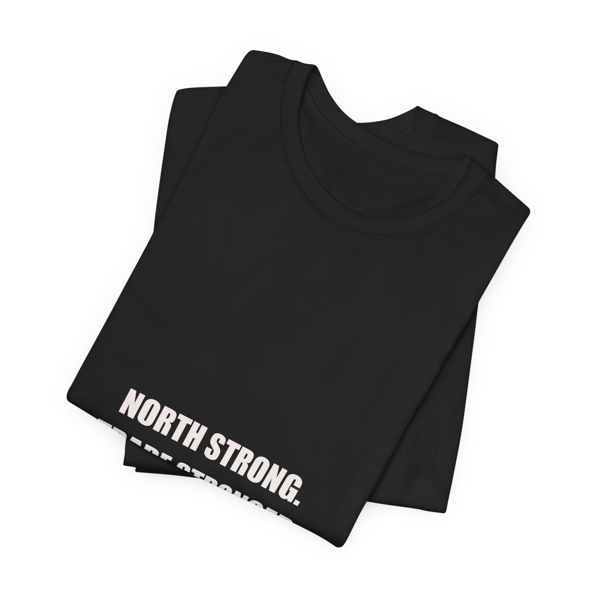 North Strong Trade Stronger Shirt - Canadian Tradesman, Canada Day Worker Gift, Patriotic Tradesman, Premium Bella Canvas