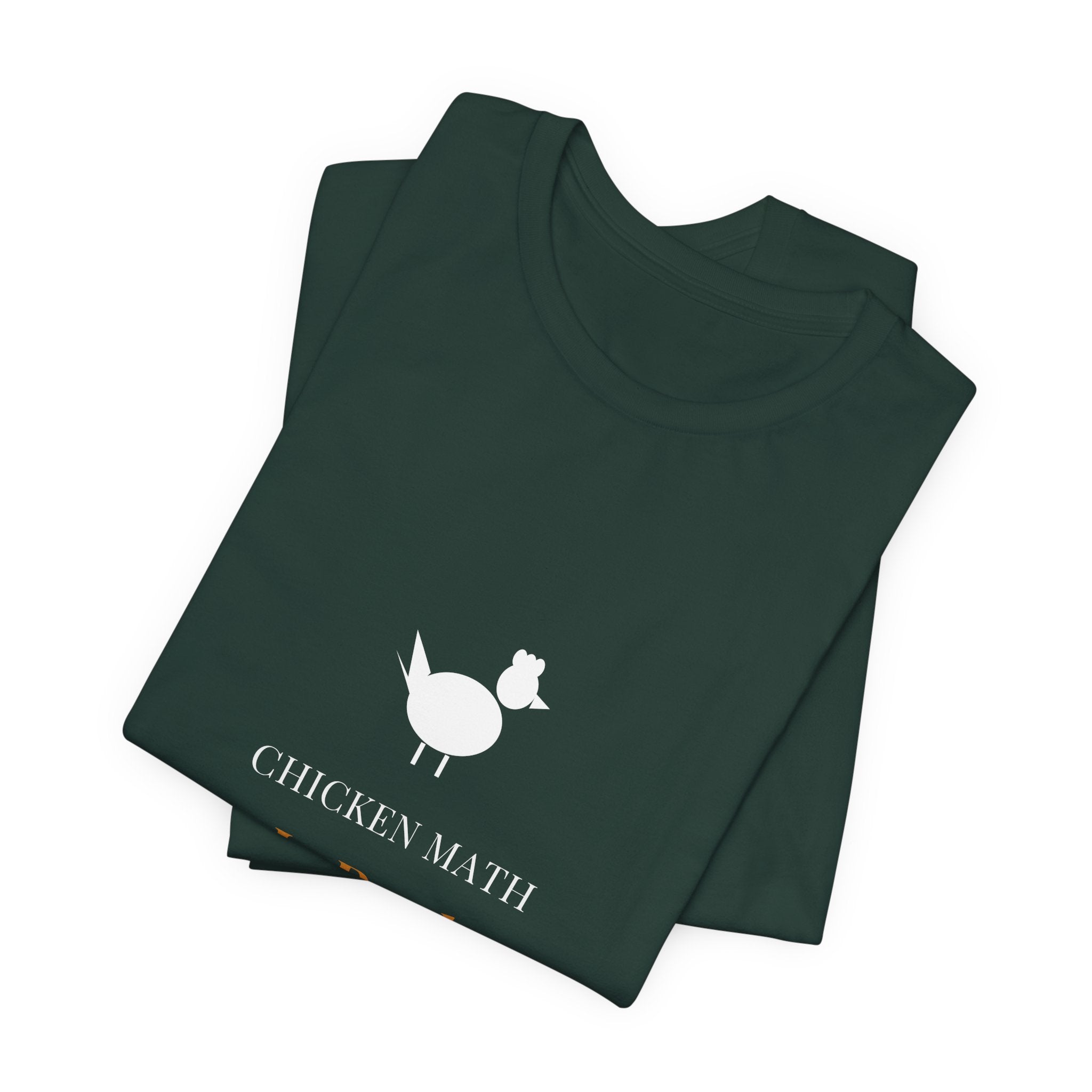Chicken Math Is Real Shirt - Funny Backyard Chicken Tee, Premium Bella Canvas