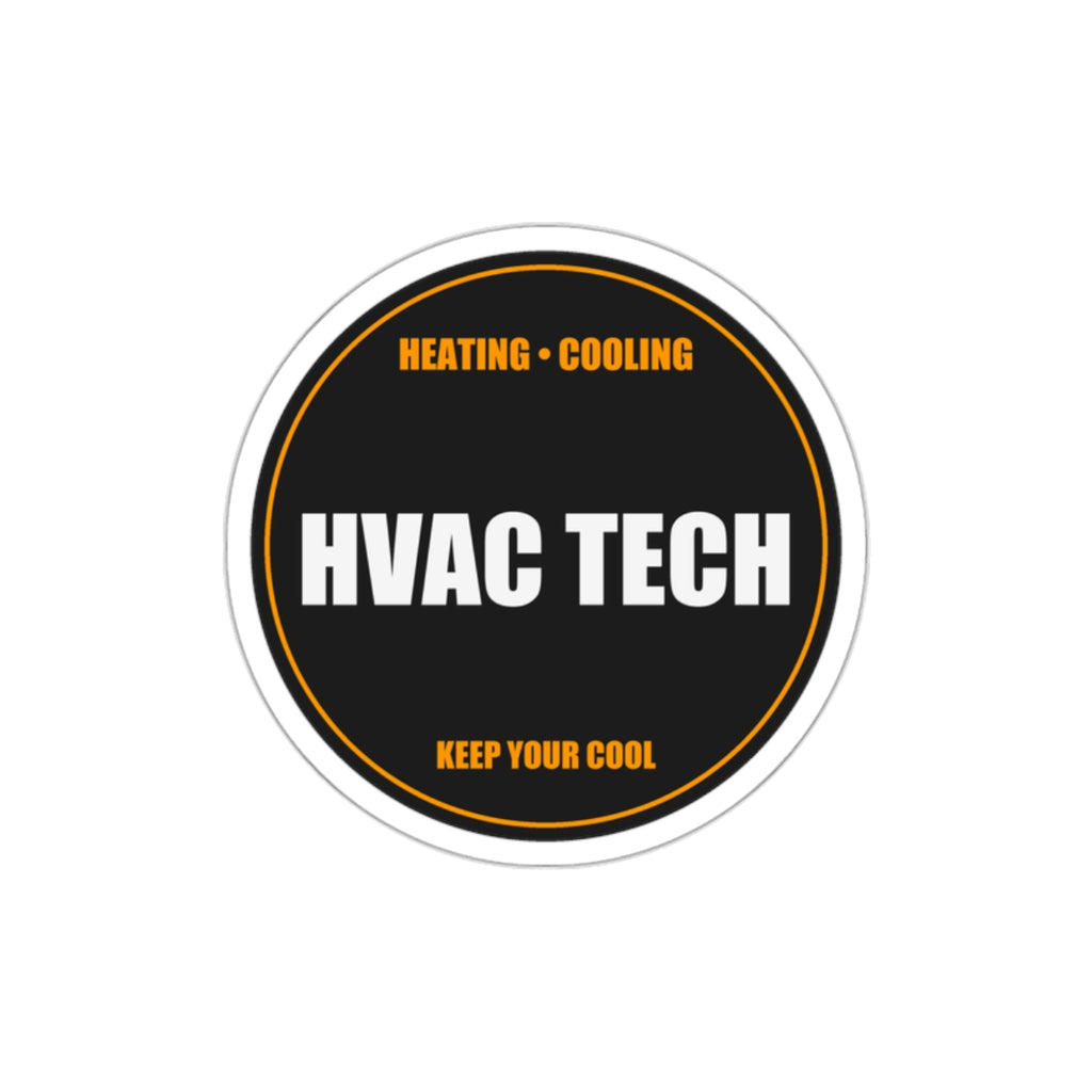 HVAC Tech Die-Cut Vinyl Sticker from Kindling & Hammer