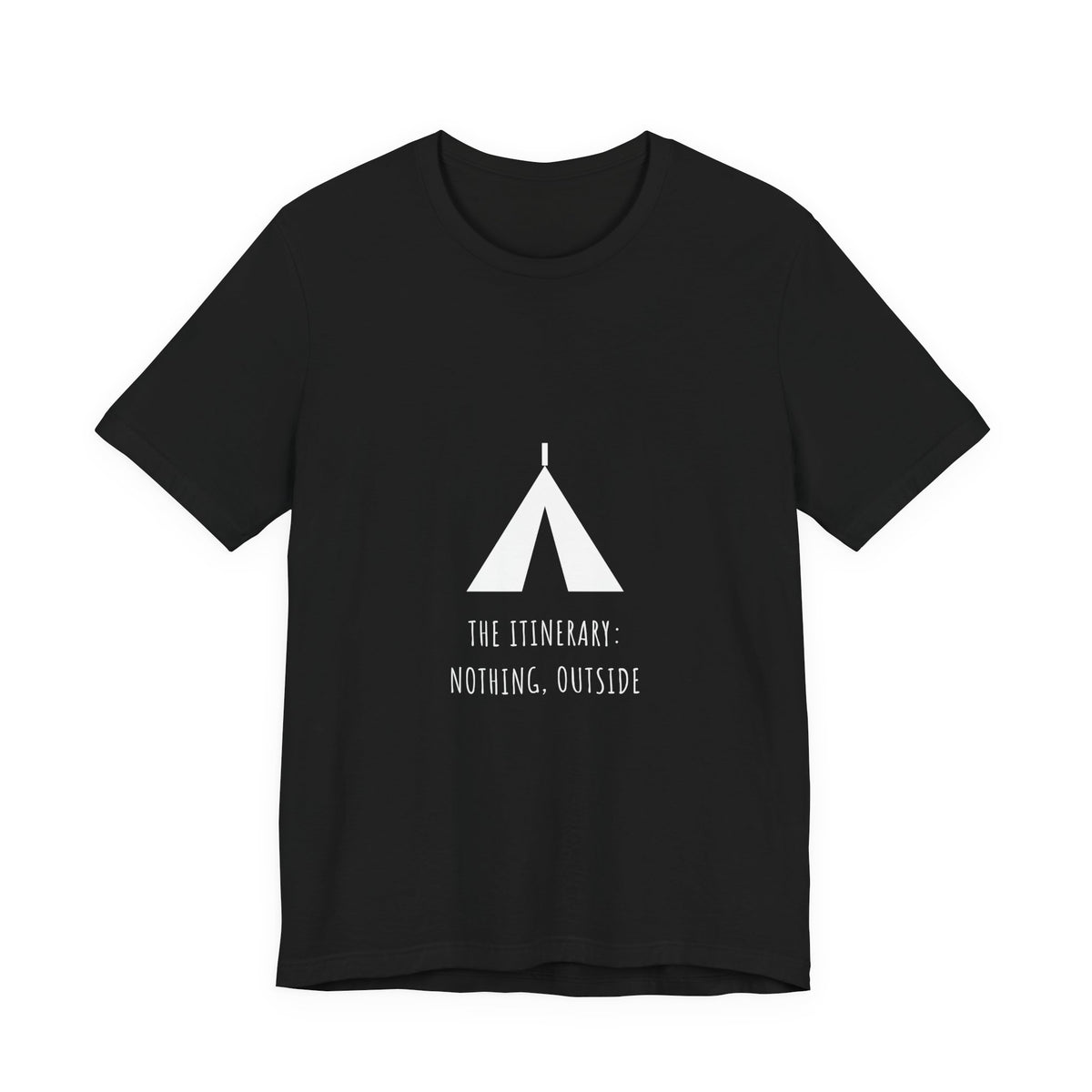 The Itinerary Nothing Outside Shirt from Kindling & Hammer