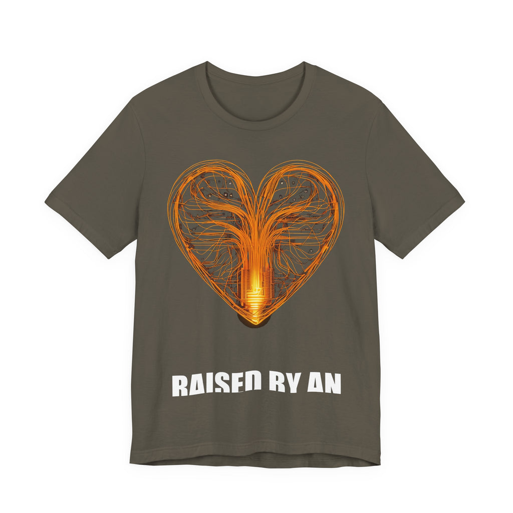 Raised By An Electrician T-Shirt - view 3