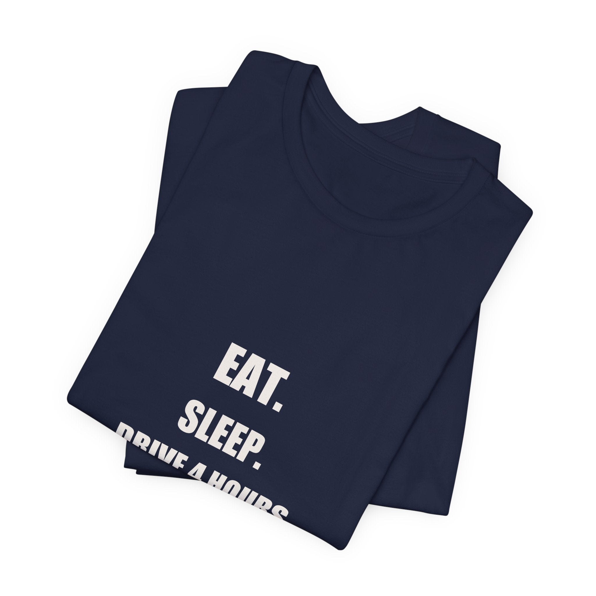 Travel Baseball Mom Shirt - Eat Sleep Drive 4 Hours To A Tournament Repeat, Funny Baseball Mom Gift, Premium Tee