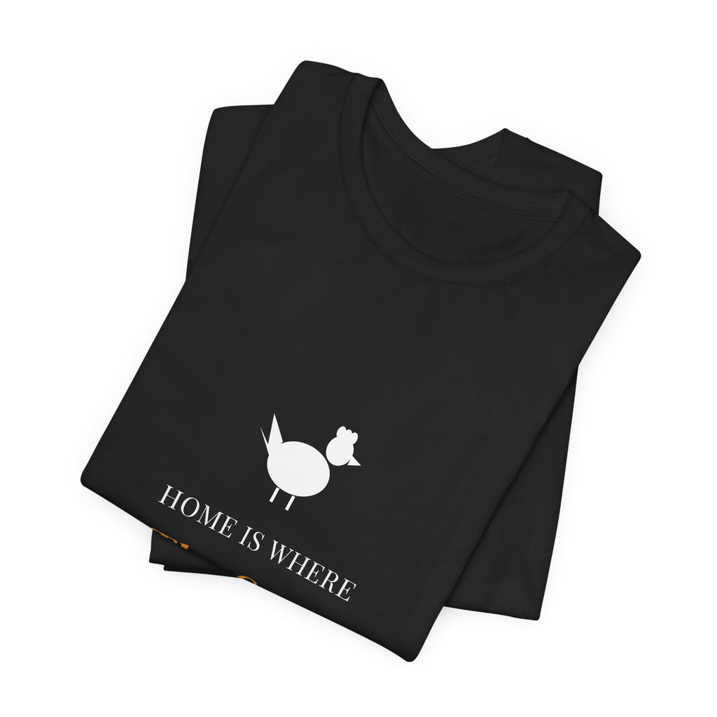 Home Is Where The Coop Is Shirt - Farmhouse Chicken Tee, Premium Bella Canvas