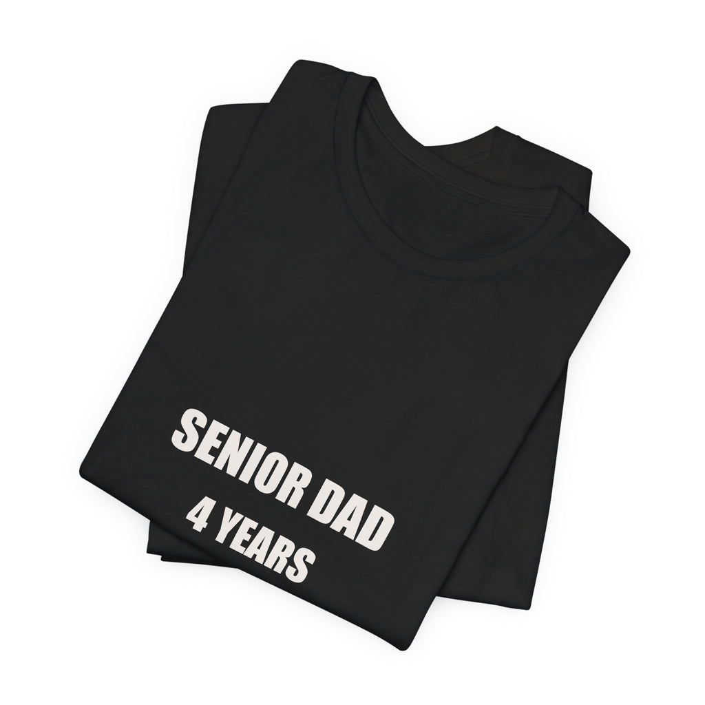 Senior Football Dad Shirt - 4 Years Of Friday Nights Worth Every One, Senior Night Football Dad Gift, Premium Bella Canvas Tee