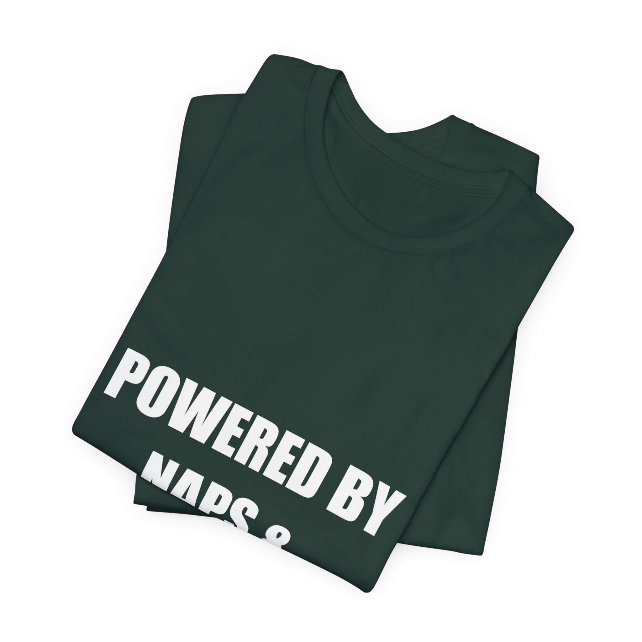 Powered By Naps and Cold Coffee Shirt - view 9