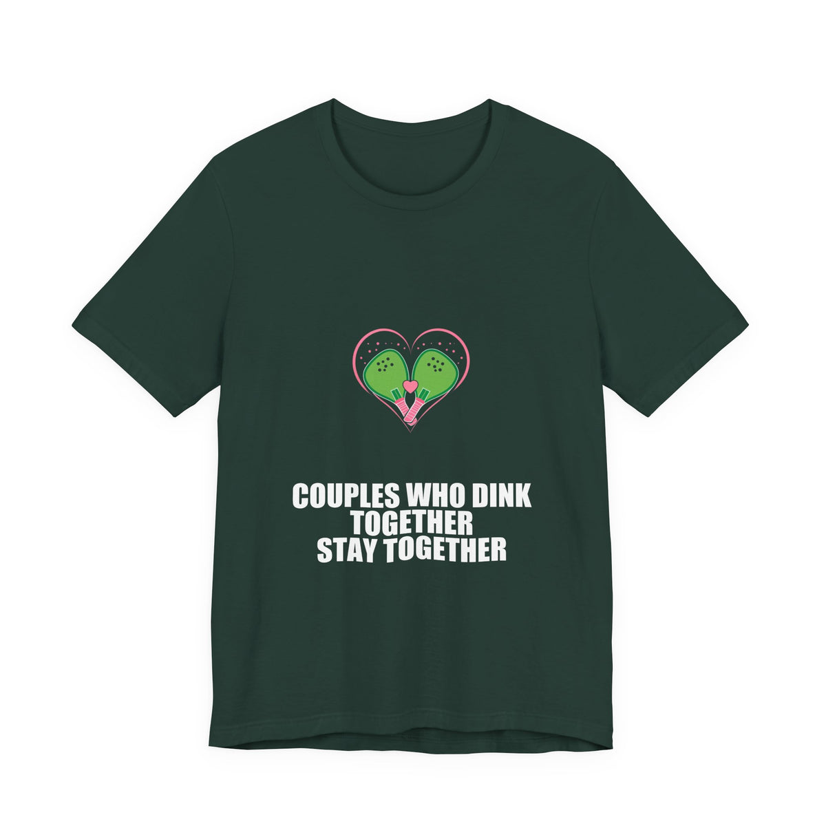 Couples Who Dink Together Stay Together Shirt - Pickleball Player, Pickleball Gift, Tee, T-Shirt
