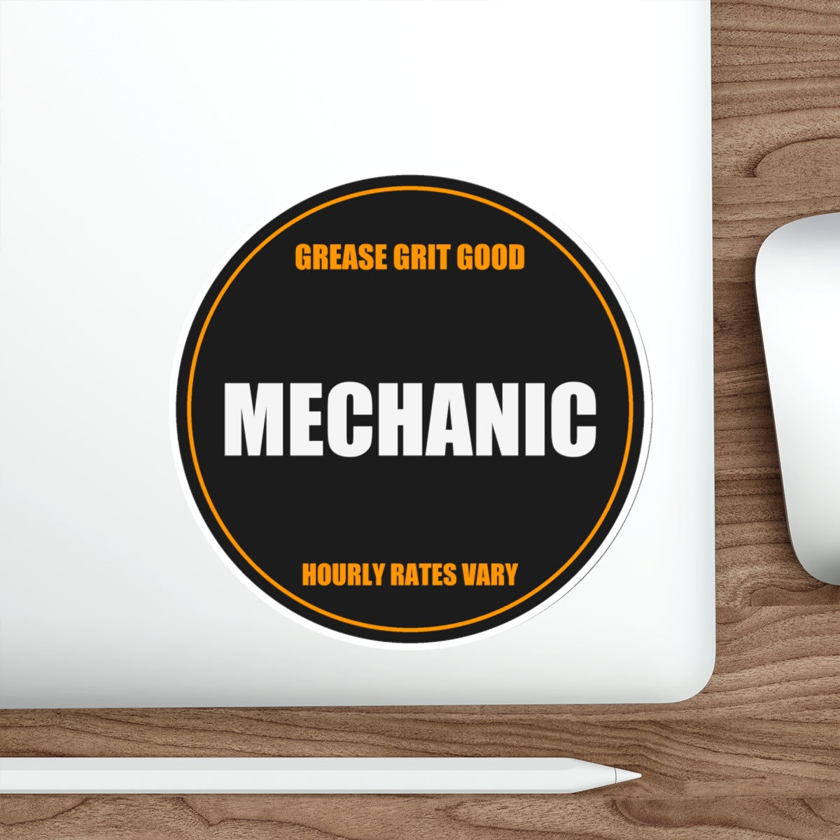 Mechanic Die-Cut Vinyl Sticker - view 17