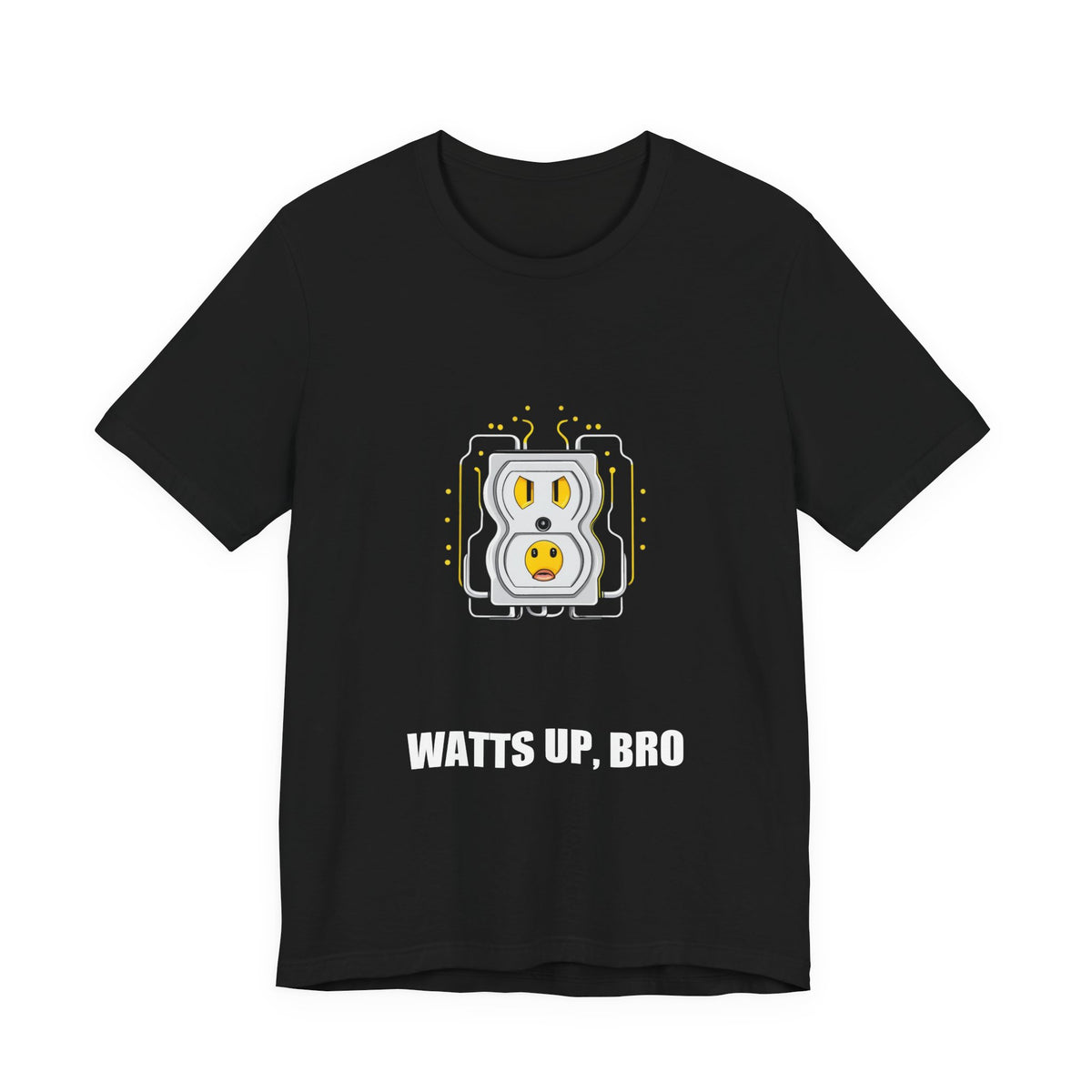 Watts Up Bro Funny Electrician Shirt from Kindling & Hammer