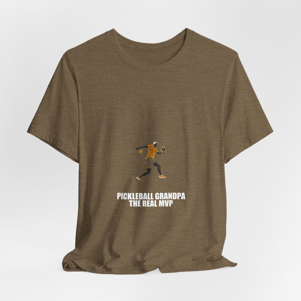 Pickleball Grandpa The Real MVP Shirt - Dad Gift, Fathers Day, Tee, T-Shirt