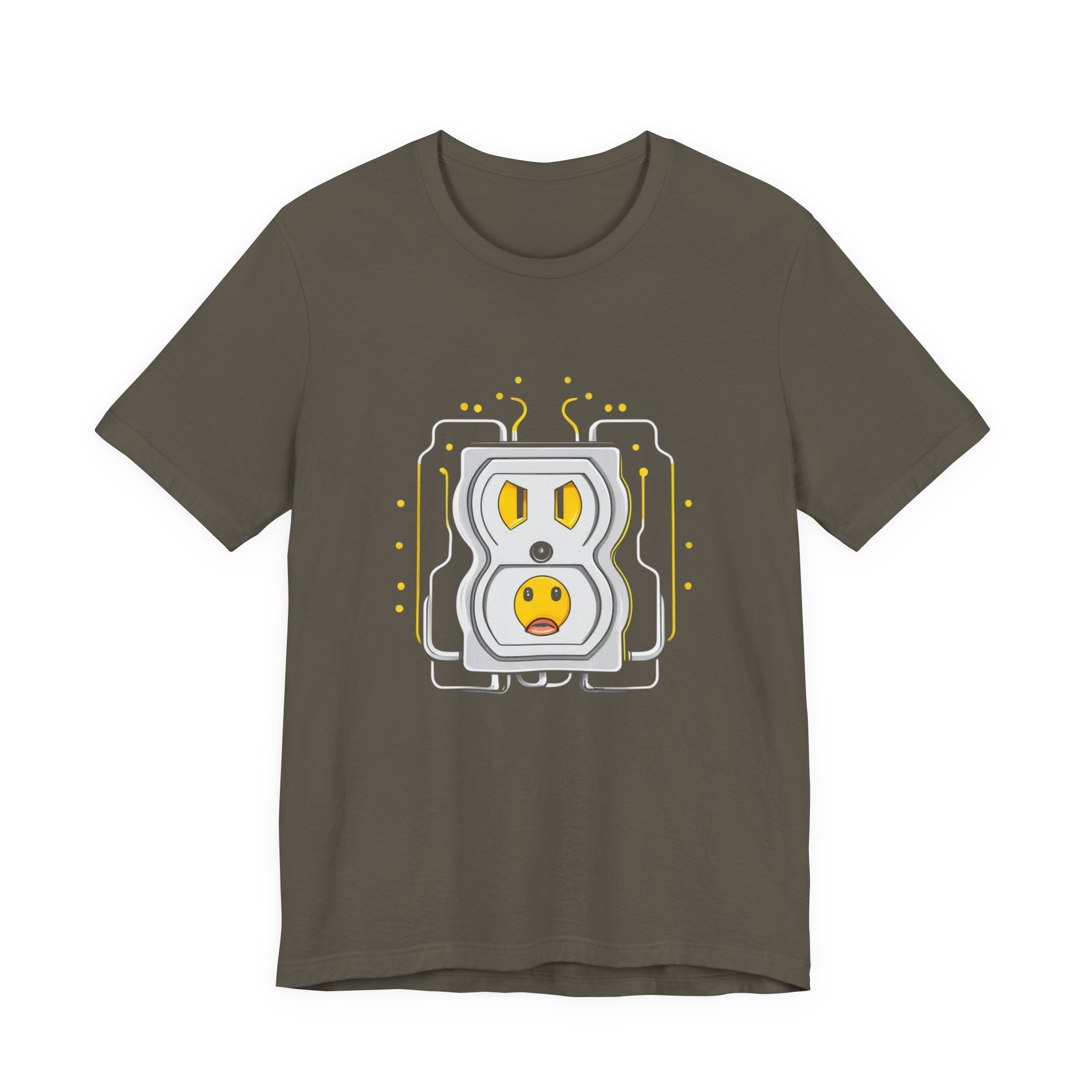 Watts Up Bro Funny Electrician Shirt - view 3