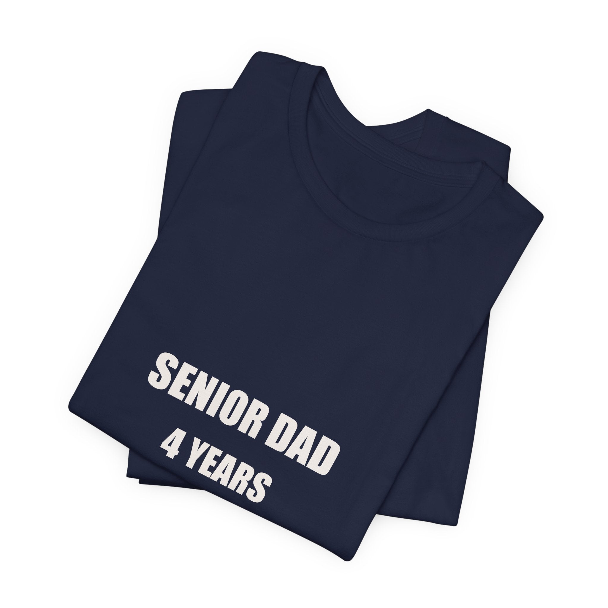 Senior Football Dad Shirt - 4 Years Of Friday Nights Worth Every One, Senior Night Football Dad Gift, Premium Bella Canvas Tee