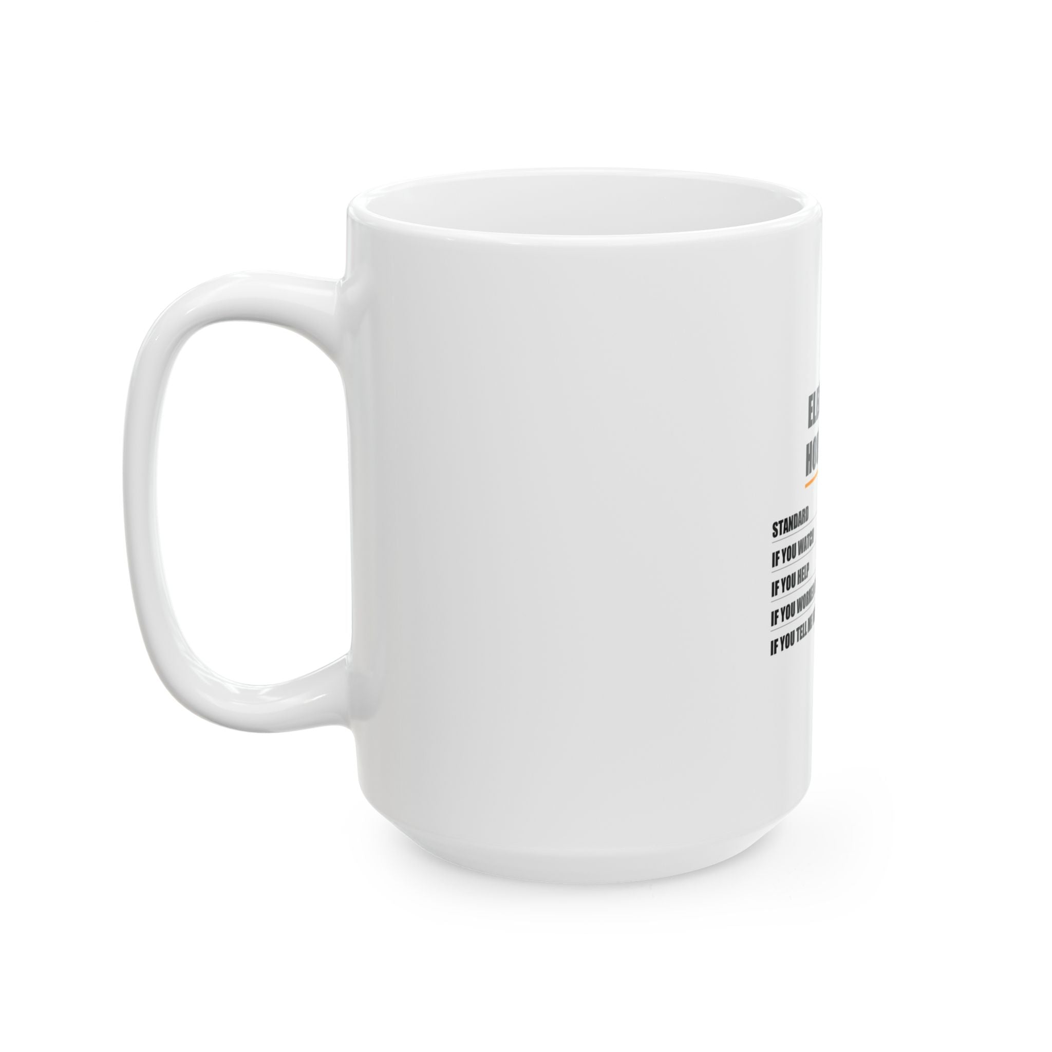 Electrician Hourly Rate Mug - view 7