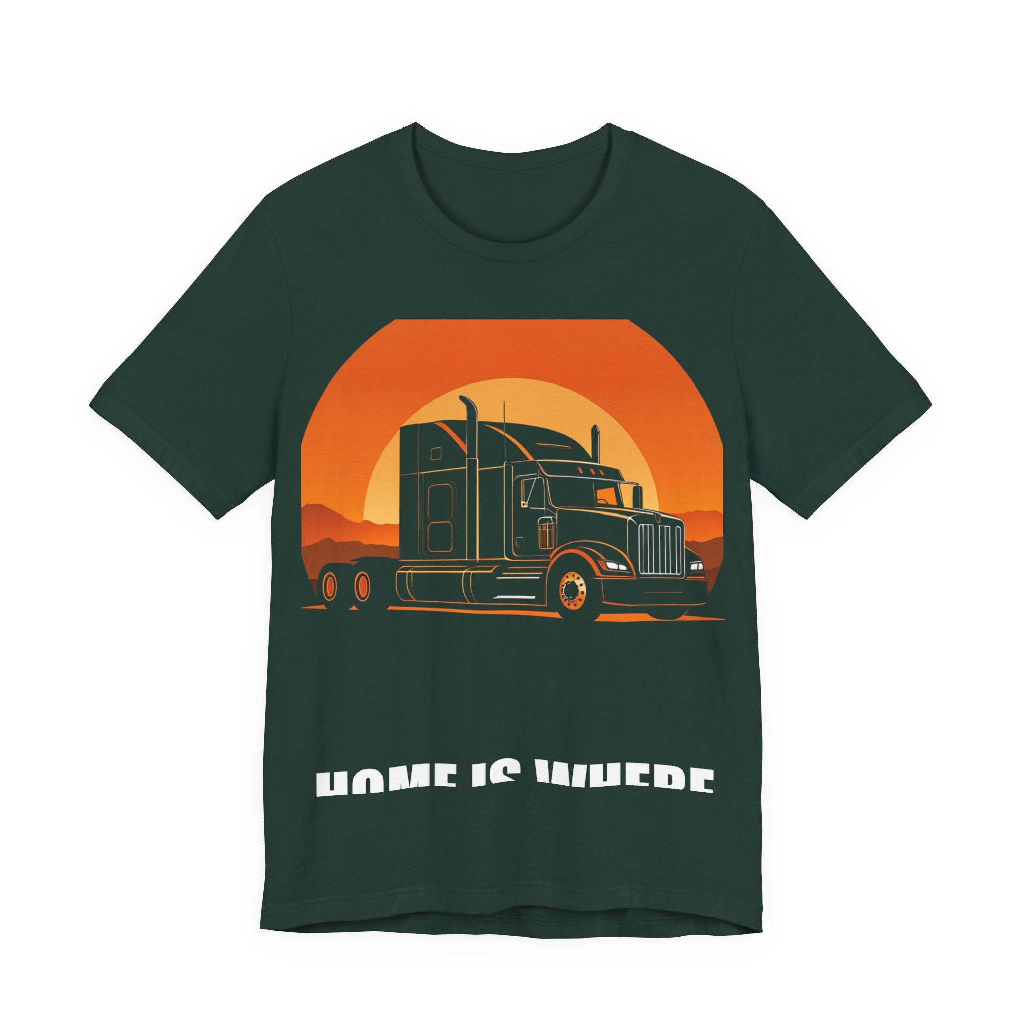 Home Is Where The Rig Parks Trucker Shirt - view 4