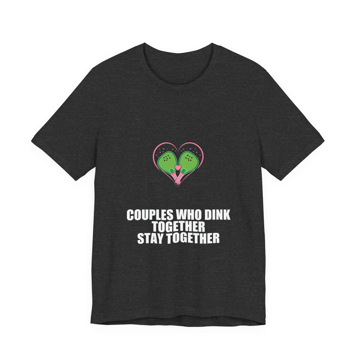 Couples Who Dink Together Stay Together Shirt - Pickleball Player, Pickleball Gift, Tee, T-Shirt