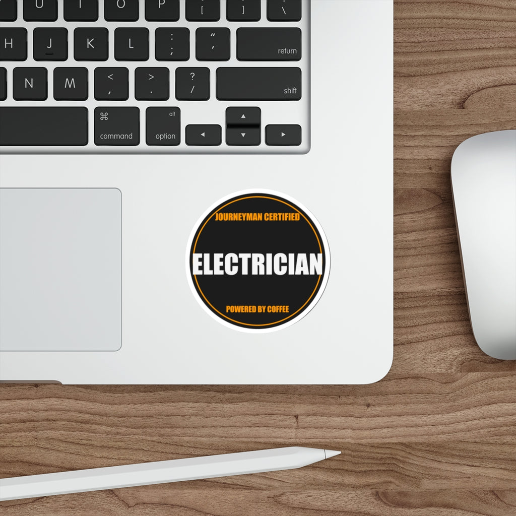 Electrician Die-Cut Vinyl Sticker - view 9