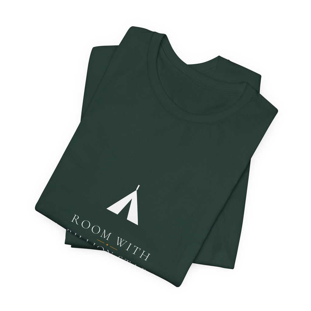 Room With A Billion Stars Shirt - Elegant Camping Tee, Premium Bella Canvas