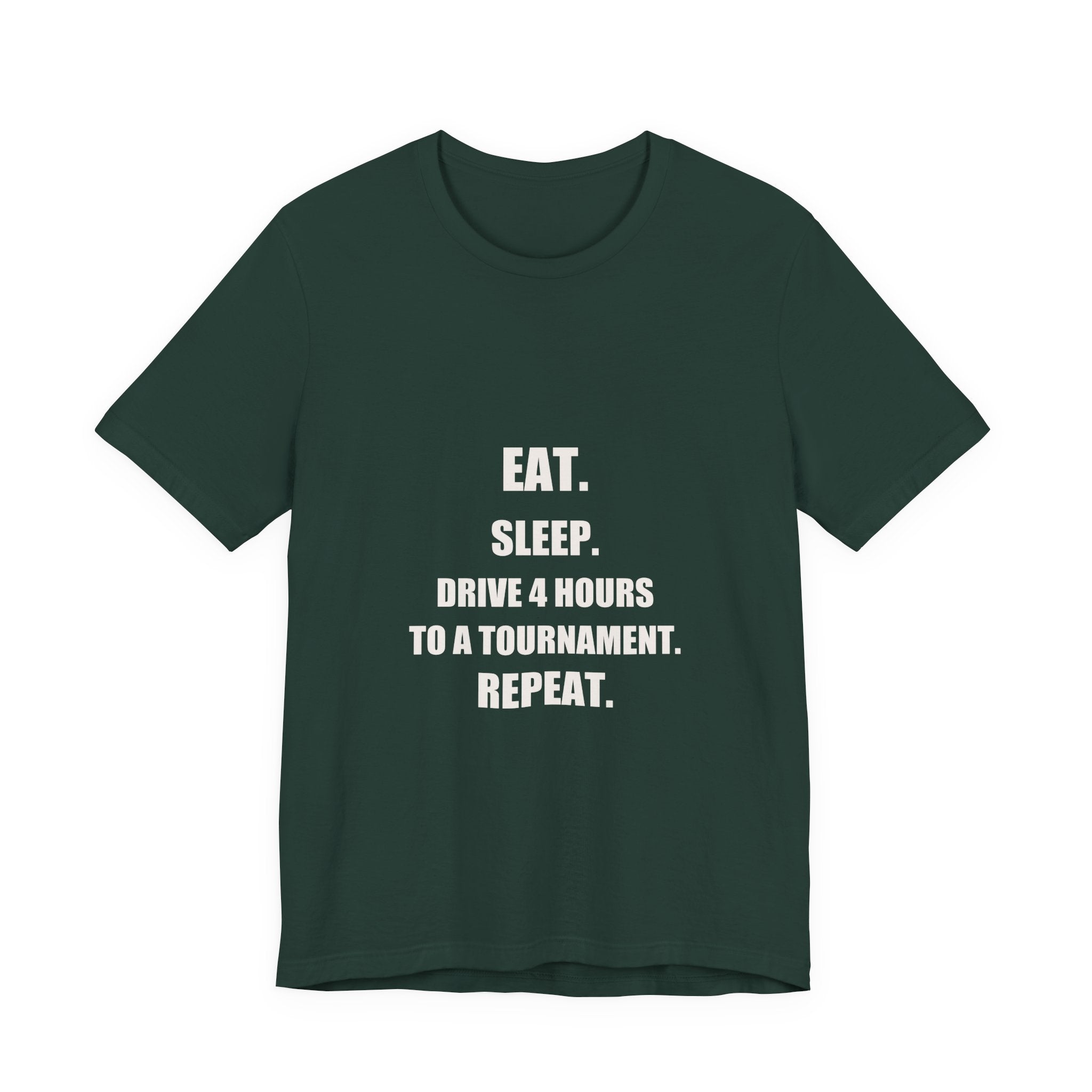 Travel Baseball Mom Shirt - Eat Sleep Drive 4 Hours To A Tournament Repeat, Funny Baseball Mom Gift, Premium Tee